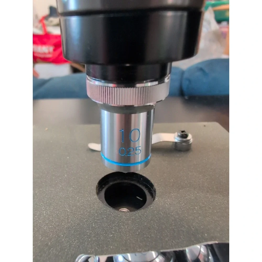Swift Instruments Microscope With Objective 10 0.25 TESTED